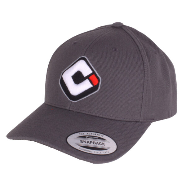 Логотип ODI icon "retro/dad" капелюх із застібкою - графіт